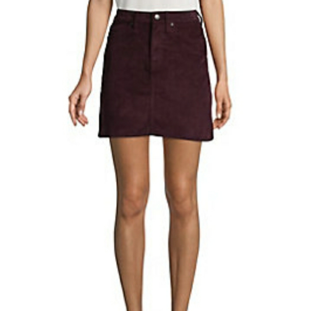 3/$30 Calvin Klein corduroy a line skirt